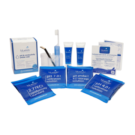 pH + EC Cleaning & Calibration Kit - BlueLab