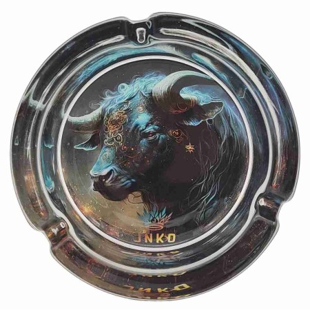 Zodiac Glass Ashtray JNKO | 12 Signs | Heavy Duty