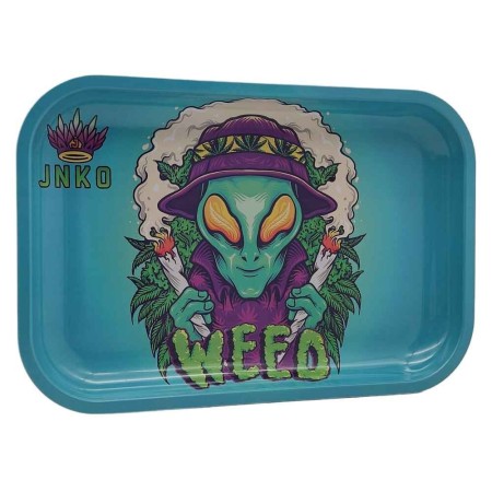 420 Rolling Tray JNKO | Stay High | Metal Non Slip