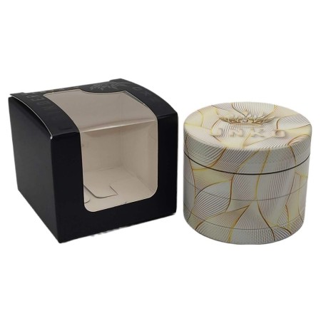 Aluminum Herb Grinder JNKO | Abstract Art | 4 Piece