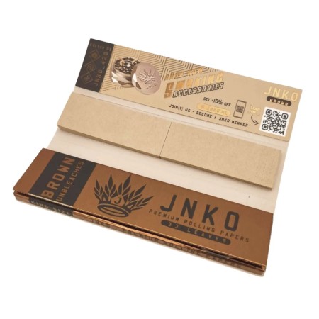 Brown Papers + Tips JNKO | Unbleached | Combi Pack