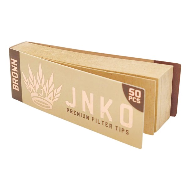 Brown Unbleached Tip - JNKO | Filter Tips | 50 pcs