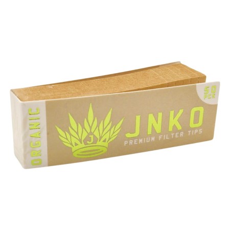 Organic Filter Tips JNKO | Brown | 50 Pack