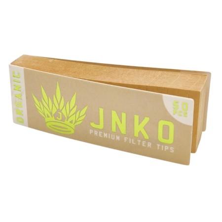 Organic Filter Tips JNKO | Brown | 50 Pack