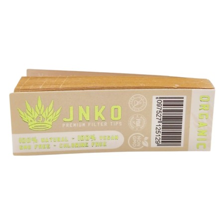 Organic Filter Tips JNKO | Brown | 50 Pack