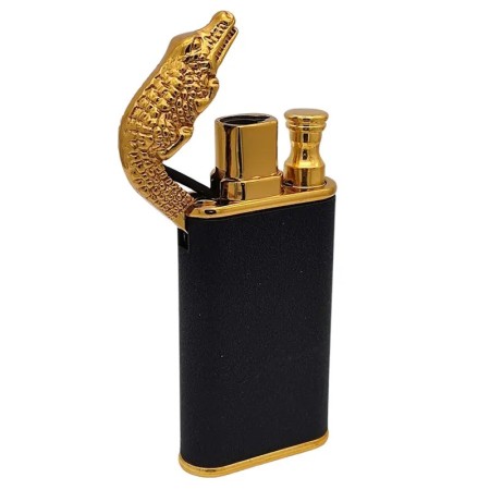 Crocodile Lighter | 2 Colors | Windproof Flame