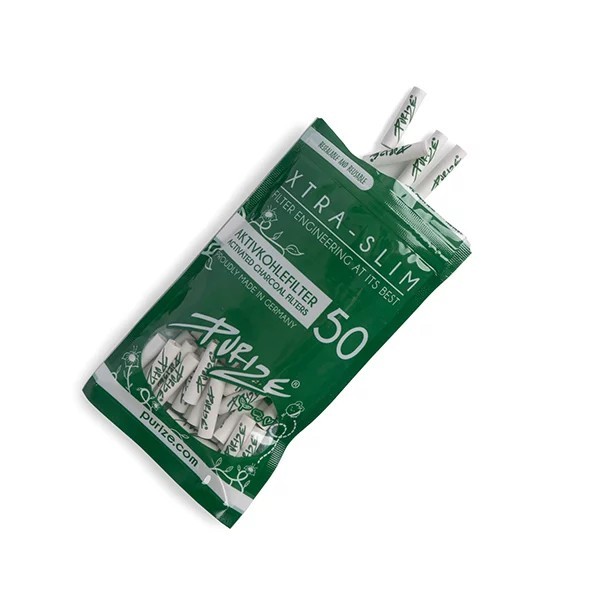 XTRA Slim Filter Tips - Purize | 4 Colors | 50 pcs