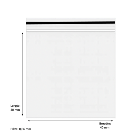 Black Grip Bags | Storage | 40x40mm 1000 Pack Black Grip Bags | Storage | 40x40mm 1000 Pack