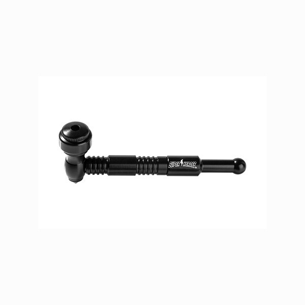 Super Hero Metal Weed Pipe | Black | 10cm