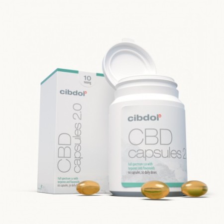 CBD Softgel 60 Capsules | 10% 1000mg | Cibdol CBD Softgel 60 Capsules | 10% 1000mg | Cibdol