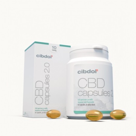 CBD Softgel 60 Capsules | 10% 1000mg | Cibdol CBD Softgel 60 Capsules | 10% 1000mg | Cibdol