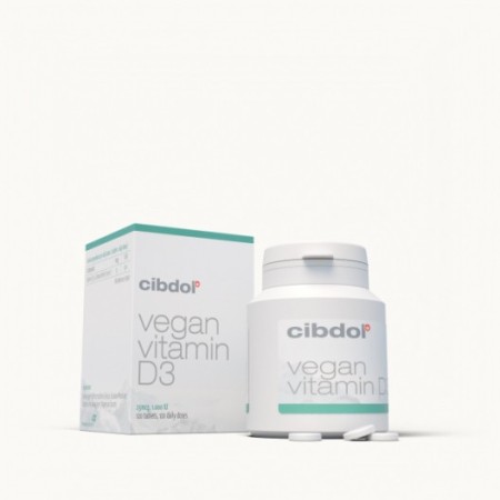 Vegan Vitamin D3 120 capsules | Cibdol