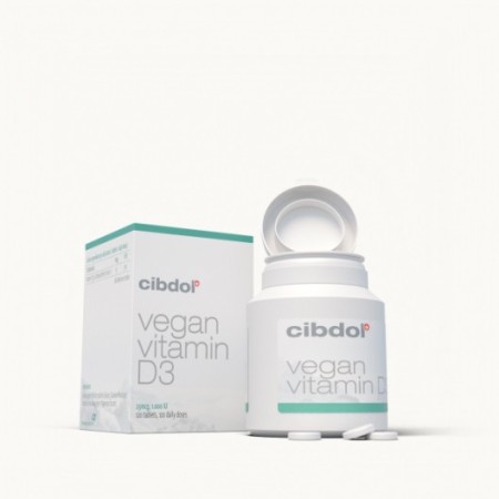 Vegan Vitamin D3 120 capsules | Cibdol