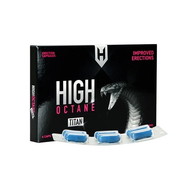 High Octane Titan Erection Pills  | 6 Capsules