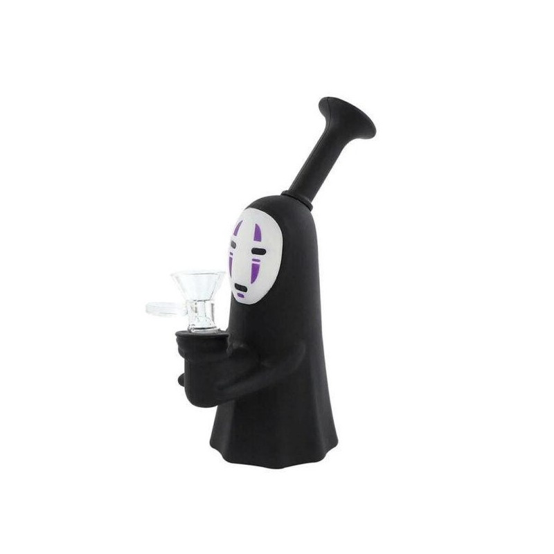 Japanese Samurai Bong | Black Silicone | Warrior