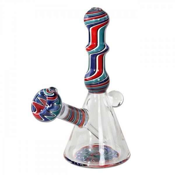 Mini Bong Slit Diffuser Blue