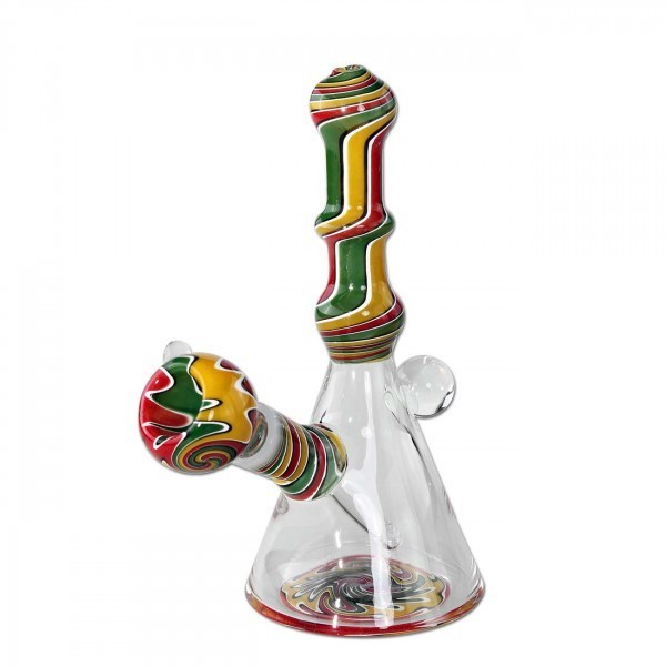 Mini Bong Slit Diffuser Rasta