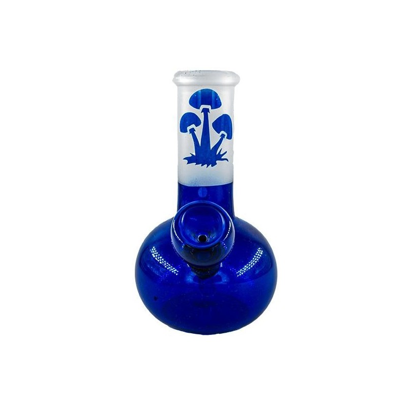 Mushroom Glass Bong | 3 Colors | 12cm