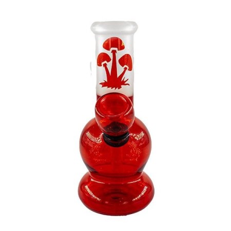 Mushroom Glass Bong | 3 Colors | 12cm