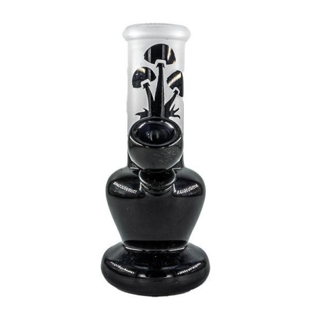 Mushroom Glass Bong | 3 Colors | 12cm