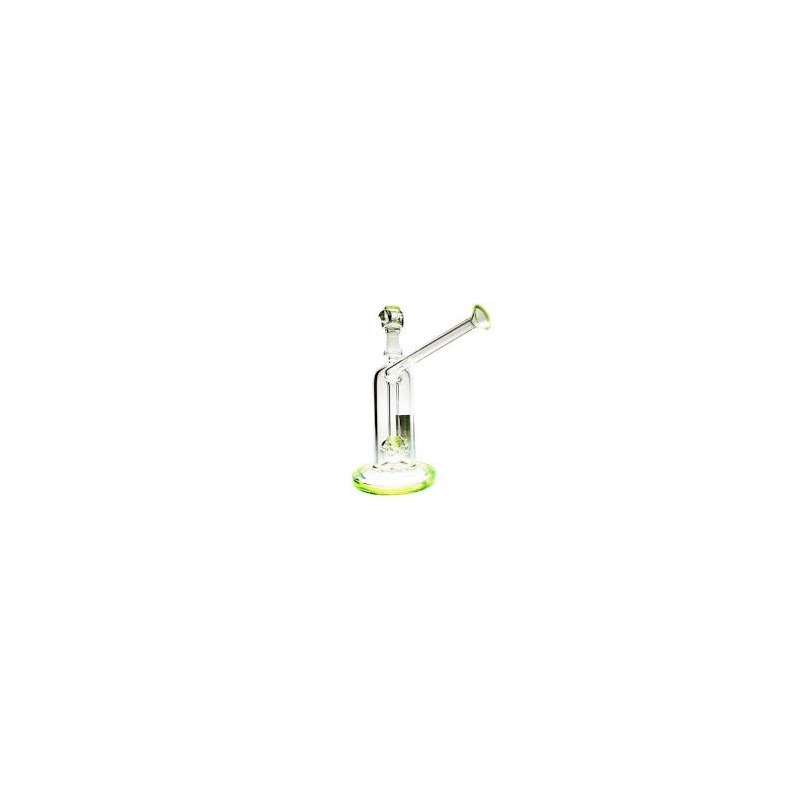 Green Arrow Bubbler | Pure Glass | Premium