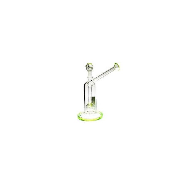 Glass Arrow Bubbler Green - Pure
