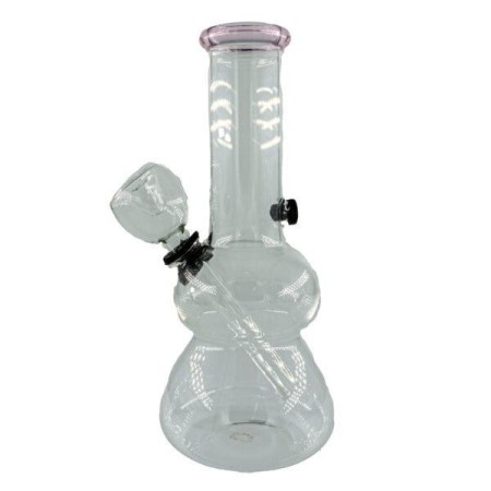 Simple Glass Bong | 3 Colors | 12cm Simple Glass Bong | 3 Colors | 12cm