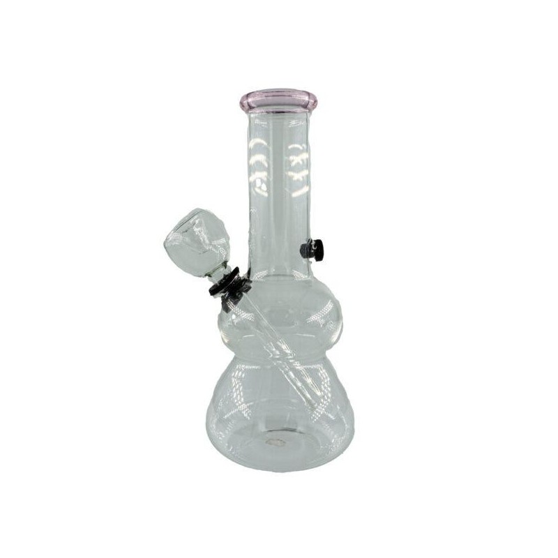 Simple Glass Bong | 3 Colors | 12cm Simple Glass Bong | 3 Colors | 12cm