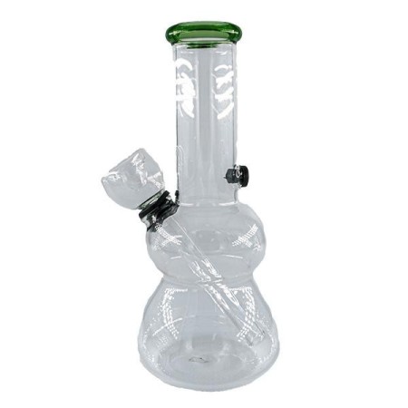 Simple Glass Bong | 3 Colors | 12cm Simple Glass Bong | 3 Colors | 12cm