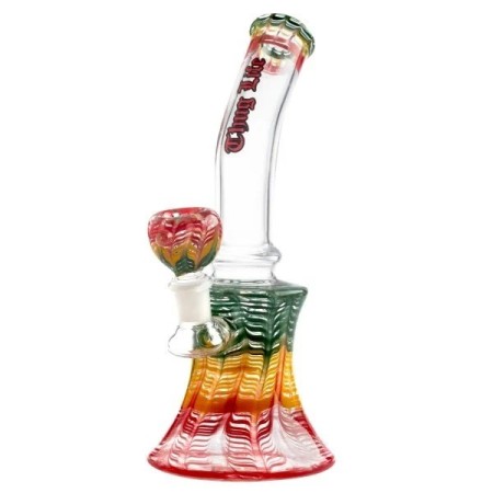 Thug Life Bent Bong | 22cm | Neck Design