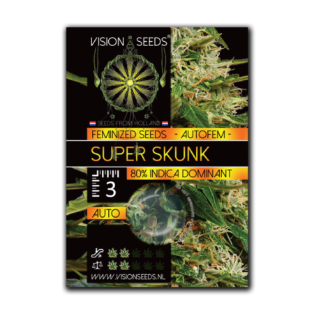 Super Skunk - Vision Seeds | Autoflower Cannabis Seeds