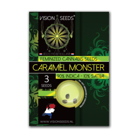 Caramel Monster - Vision Seeds | Feminized Cannabis Seeds