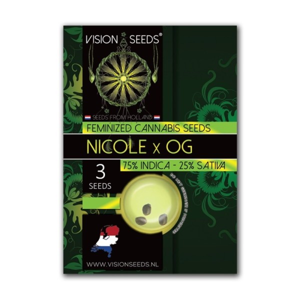 Nicole X OG - Vision Seeds | Feminized