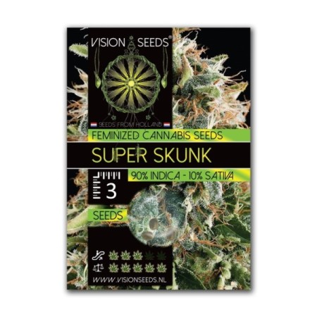 Super Skunk - Vision Seeds | Feminized Cannabis Seeds