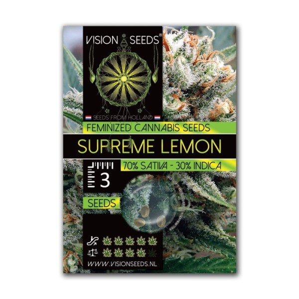 Supreme Lemon - Vision Seeds | Feminized