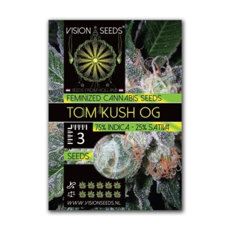 Tom Kush OG - Vision Seeds | Feminized Cannabis Seeds