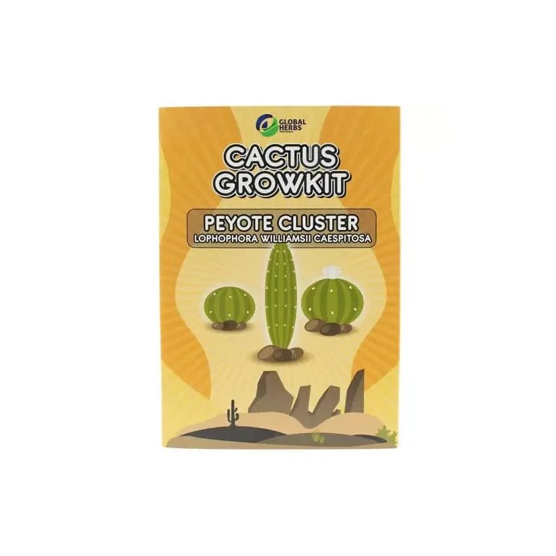 Peyote Lophophora Williamsii | Cactus Grow Kit