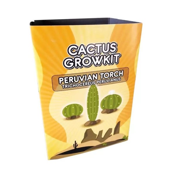Peruvian Torch Trichocereus Peruvianus  Cactus Grow Kit