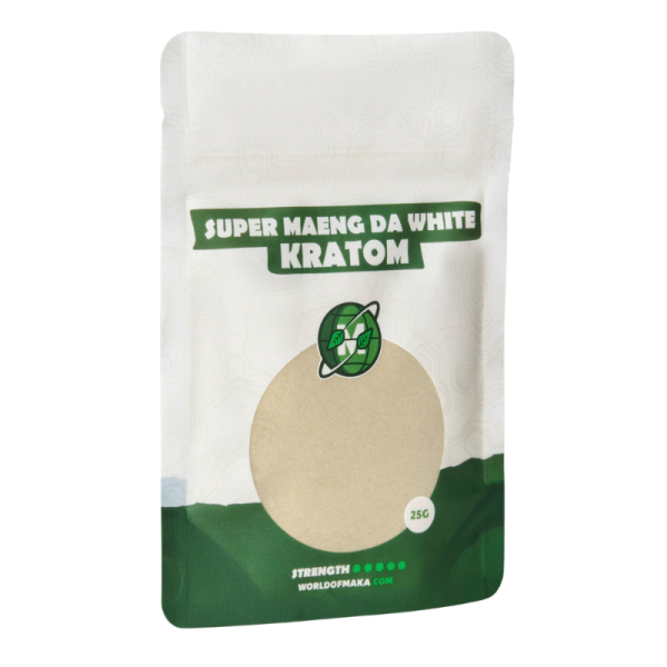 Super White Maeng Da Kratom - Maka | 25g