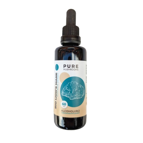 Lion's Mane Extract Organic - Pure Mushrooms | 60ml