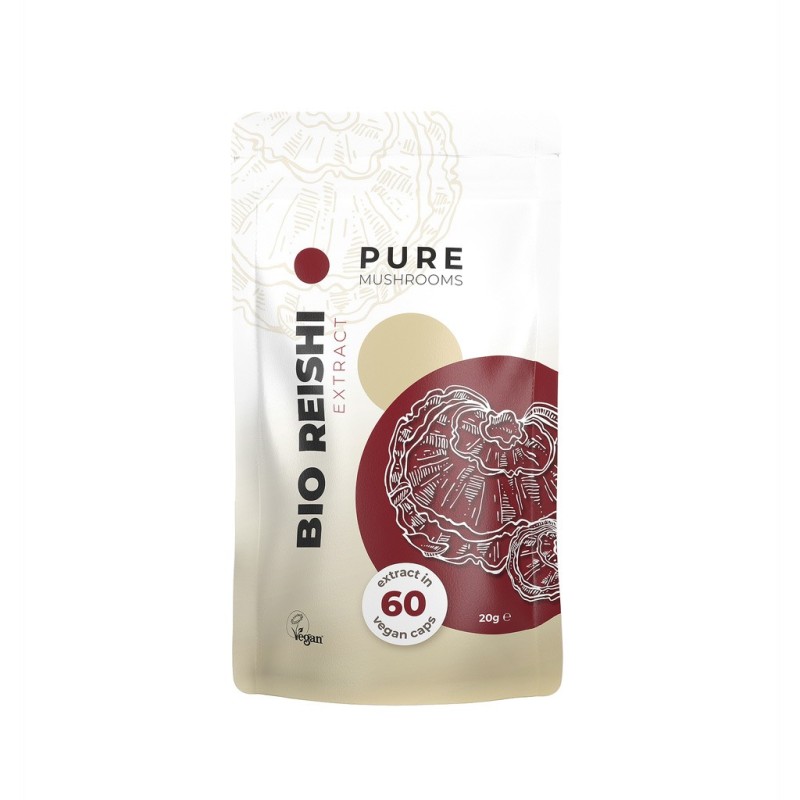 Reishi Mushroom Extract Capsules | Pure Mushrooms