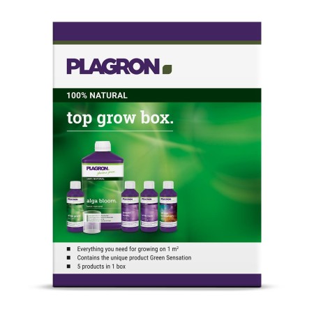 Top Grow Box 100% Natural - Plagron | Organic Kit