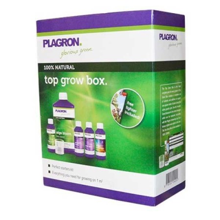 Top Grow Box 100% Natural - Plagron | Organic Kit