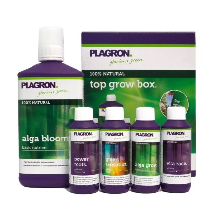 Top Grow Box 100% Natural - Plagron | Organic Kit
