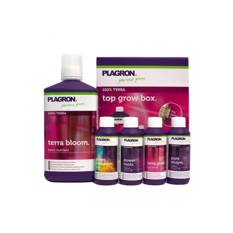 Top Grow Box 100% Terra - Plagron | Mineral Kit Top Grow Box 100% Terra - Plagron | Mineral Kit