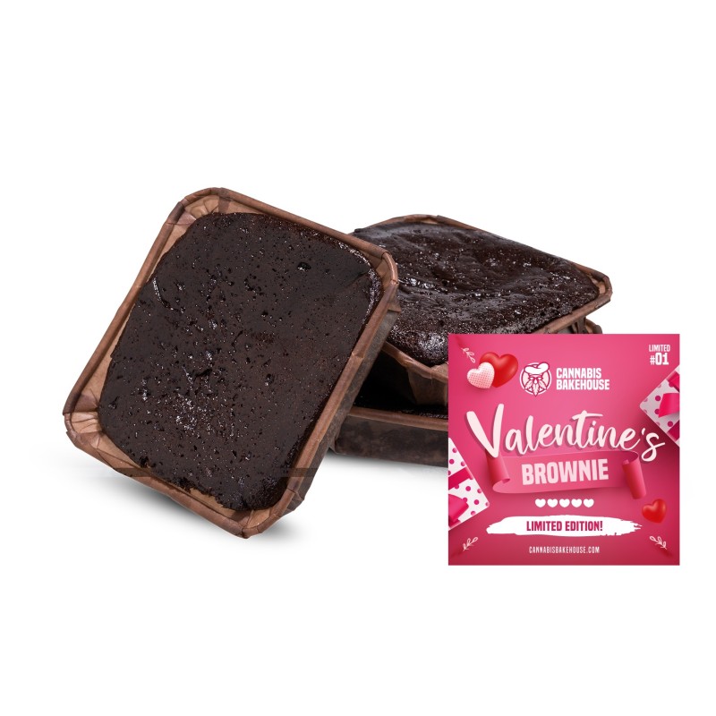 Limited Valentine's Brownie | Cannabis Bakehouse