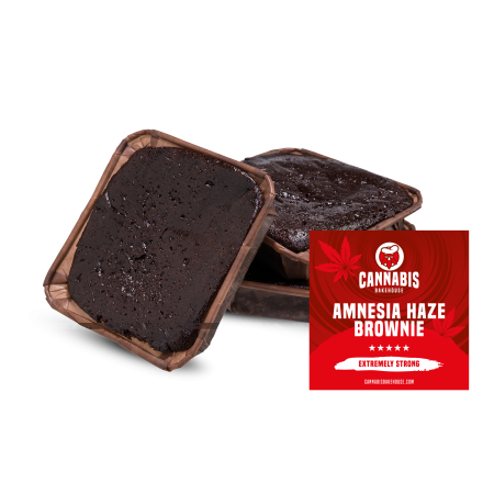 Amnesia Haze Brownie | CBD Edibles | Cannabis Bakehouse