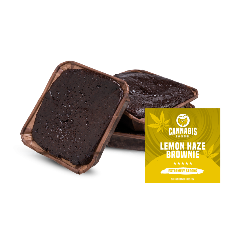 Lemon Haze Brownie | CBD Edibles | Cannabis Bakehouse Lemon Haze Brownie | CBD Edibles | Cannabis Bakehouse