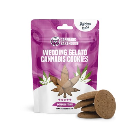 Wedding Gelato Cookies Pouch | Cannabis Bakehouse