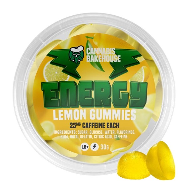 Caffeine Energy Gummies - Cannabis Bakehouse | 30g